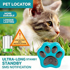 Dog GPS Tracker Collar, Real-Time Location Pet Locator with 5-Mode Positioning, IP66 Waterproof Anti-Lost Pet Tracker for Dogs Cats