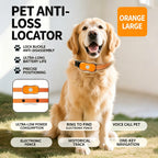 Pet GPS Tracker for Dogs & Cats, IP67 Waterproof Real-Time Location Tracking Collar with Voice Call & Geo-Fence, Rechargeable Smart Pet Locator with Historical Route