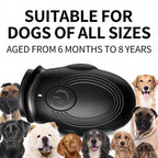 Rechargeable Ultrasonic Dog Repeller - Anti-Bark Device with LED Flashlight for Safe Pet Training & Aggressive Dog Deterrent
