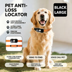 Pet GPS Tracker for Dogs & Cats, IP67 Waterproof Real-Time Location Tracking Collar with Voice Call & Geo-Fence, Rechargeable Smart Pet Locator with Historical Route