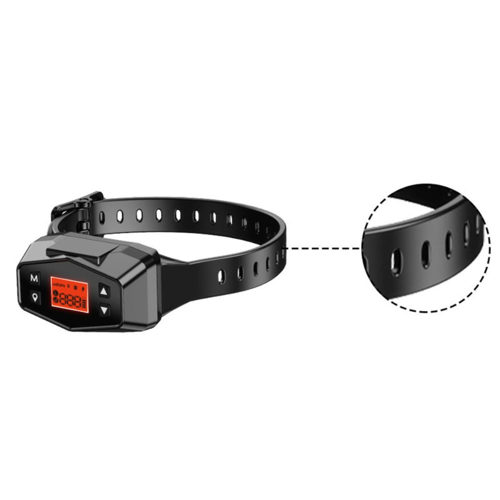 GPS Wireless Dog Fence Collar - 3280FT Range, Rechargeable 1500mAh, Waterproof Virtual Boundary System for Small Medium Large Dogs