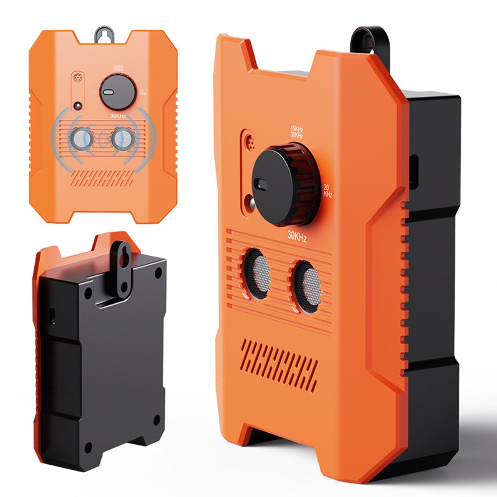 Automatic Ultrasonic Dog Barking Deterrent with 3 Adjustable Frequencies - Safe No Shock Bark Silencer