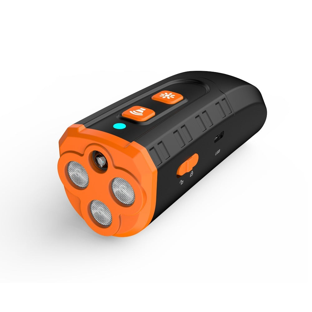 Stop Dog Barking Instantly - 3-in-1 Ultrasonic Repeller with Flashlight, Rechargeable Handheld Dog Training Device, No Shock, Ideal for Indoor & Outdoor Walks, Neighbor’s Dog Control