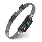 LED Display Smart Dog Collar - GPS Tracking & Activity Monitor for Pet Safety, Waterproof Adjustable Nylon Strap