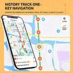 Pet GPS Tracker for Dogs & Cats, IP67 Waterproof Real-Time Location Tracking Collar with Voice Call & Geo-Fence, Rechargeable Smart Pet Locator with Historical Route
