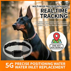GPS Dog Tracker Collar, 5G Real-Time Location Pet Tracker with Anti-Lost Alarm, IP67 Waterproof for Dogs