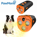 Stop Dog Barking Instantly - 3-in-1 Ultrasonic Repeller with Flashlight, Rechargeable Handheld Dog Training Device, No Shock, Ideal for Indoor & Outdoor Walks, Neighbor’s Dog Control