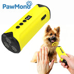 Ultrasonic Dog Chaser with Flashlight, 25000Hz Portable Dog Repellent for Aggressive Dogs, Rechargeable Handheld Dog Trainer Stop Barking, Multi-Function Pest Repeller for Outdoor Hiking, Camping