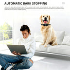 Rechargeable Automatic Dog Bark Collar, IP67 Waterproof Anti Barking Collar with 3 Training Modes for Small Medium Large Dogs