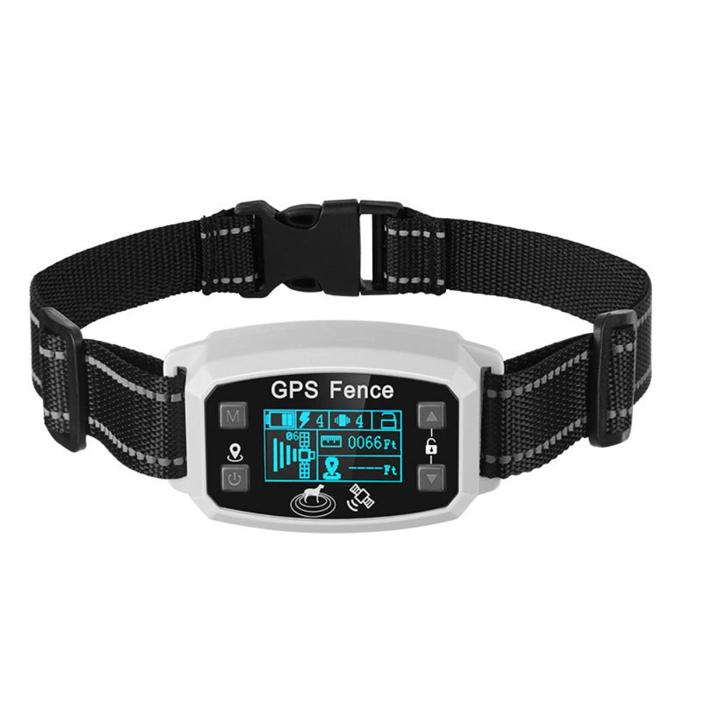 PawMono GPS Dog Fence Collar – Wireless Electronic Pet Containment System with GPS Tracking, Rechargeable & Waterproof for Small, Medium, Large Dogs