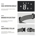 Rechargeable Automatic Dog Bark Collar, IP67 Waterproof Anti Barking Collar with 3 Training Modes for Small Medium Large Dogs