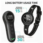 2-in-1 Dog Training Collar with Remote - 500m Range IP67 Waterproof Dog Bark Collar, 3 Modes Beep Vibration Static, Rechargeable Electric Dog Collar for Small Medium Large Dogs