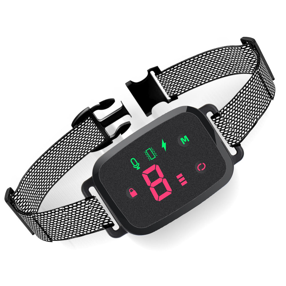 Rechargeable Automatic Dog Bark Collar, IP67 Waterproof Anti Barking Collar with 3 Training Modes for Small Medium Large Dogs