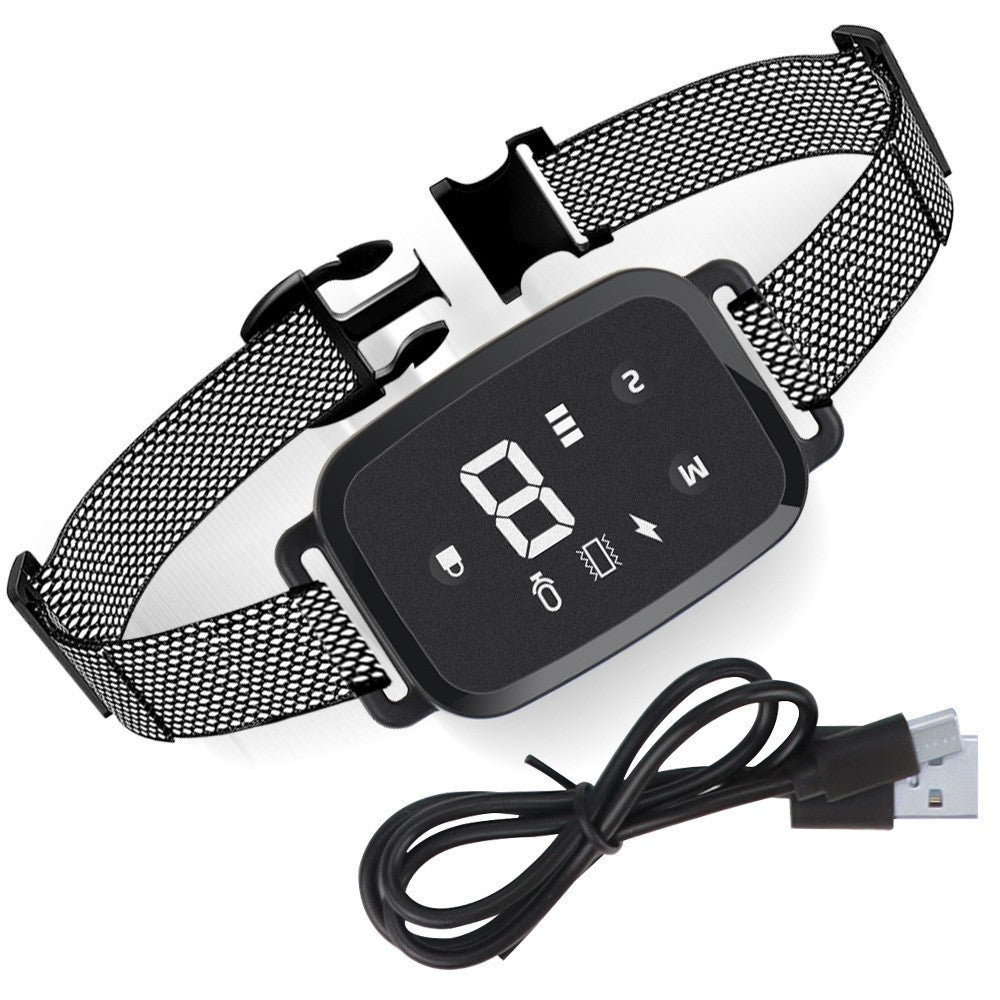 Rechargeable Automatic Dog Bark Collar, IP67 Waterproof Anti Barking Collar with 3 Training Modes for Small Medium Large Dogs