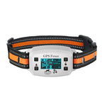 GPS Wireless Dog Fence System - Rechargeable Waterproof Pet Training Collar with GPS Tracking & Safe Boundary Control for All Dog Sizes