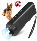 Ultrasonic Dog Training Device - Rechargeable Anti Barking Control for Dogs with LED Light | Safe & Effective Pet Behavior Corrector