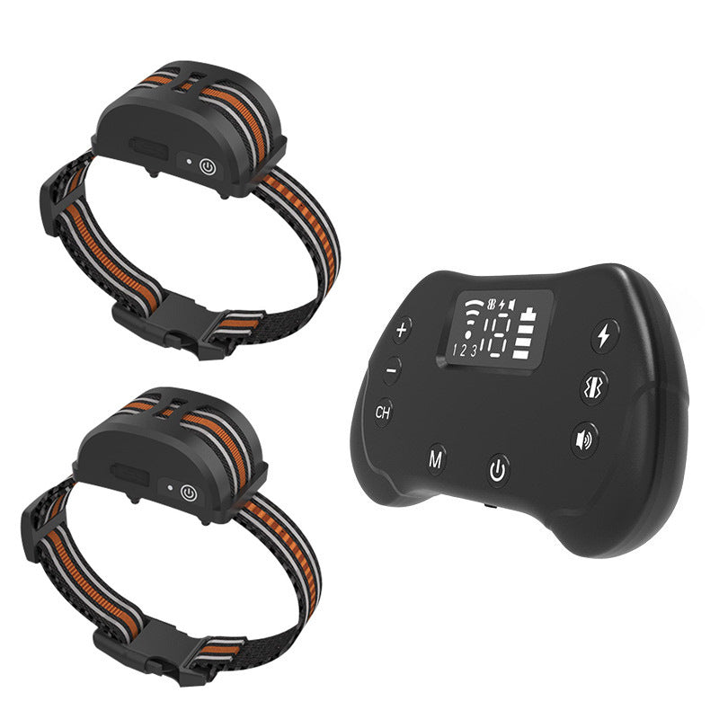 2-in-1 Wireless Dog Fence & Training Collar with Remote - 1600FT Range, IPX7 Waterproof, 3 Training Modes for Small Medium Large Dogs
