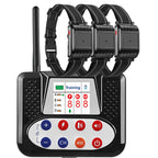 2-in-1 Wireless Dog Fence & Training Collar for 4 Dogs, Color LCD Screen, Waterproof Electric Pet Boundary Containment System with Beep/Vibration/Shock Modes