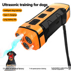 Ultrasonic Dog Training Device - Rechargeable Anti Barking Control for Dogs with LED Light | Safe & Effective Pet Behavior Corrector
