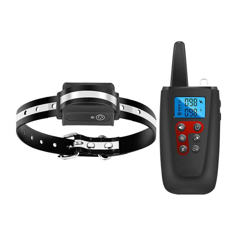 Rechargeable Dog Training Collar with Remote, 1000ft Range Shock Collar for Dogs, IPX7 Waterproof E-Collar with 3 Training Modes for Small Medium Large Dogs