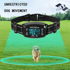PawMono GPS Dog Fence Collar – Wireless Electronic Pet Containment System with GPS Tracking, Rechargeable & Waterproof for Small, Medium, Large Dogs