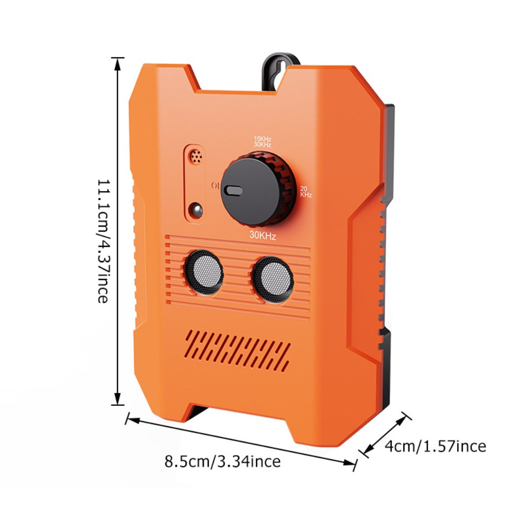 Automatic Ultrasonic Dog Barking Deterrent with 3 Adjustable Frequencies - Safe No Shock Bark Silencer