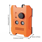Automatic Ultrasonic Dog Barking Deterrent with 3 Adjustable Frequencies - Safe No Shock Bark Silencer
