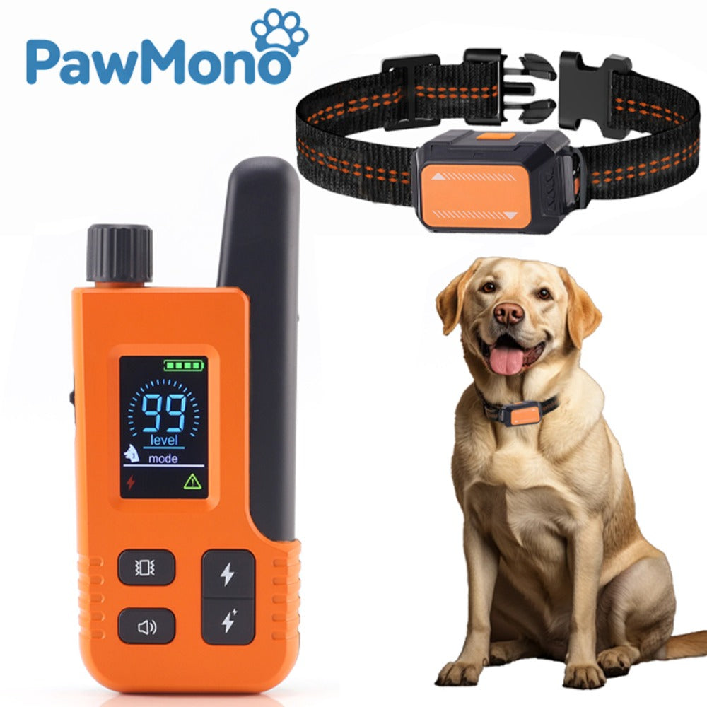 Pet Training Collar with Remote – Waterproof Shock Collar for Dogs with 3 Training Modes (Shock, Vibration, Beep) – Rechargeable Dog Training Collar for Small, Medium, Large Dogs