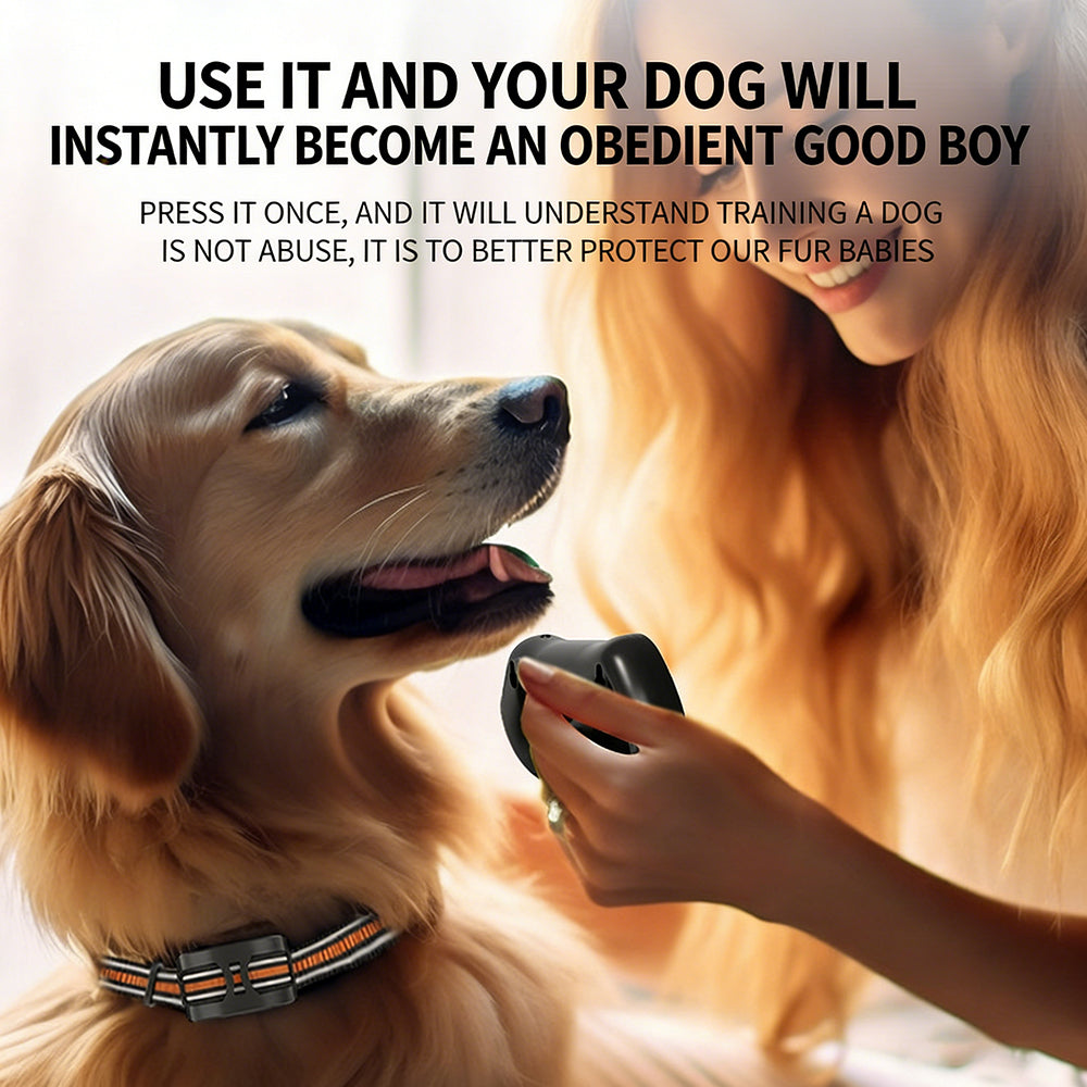 2-in-1 Wireless Dog Fence & Training Collar with Remote - 1600FT Range, IPX7 Waterproof, 3 Training Modes for Small Medium Large Dogs