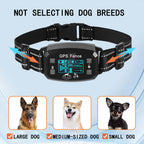 PawMono GPS Dog Fence Collar – Wireless Electronic Pet Containment System with GPS Tracking, Rechargeable & Waterproof for Small, Medium, Large Dogs