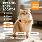 Pet GPS Tracker for Dogs & Cats, IP67 Waterproof Real-Time Location Tracking Collar with Voice Call & Geo-Fence, Rechargeable Smart Pet Locator with Historical Route